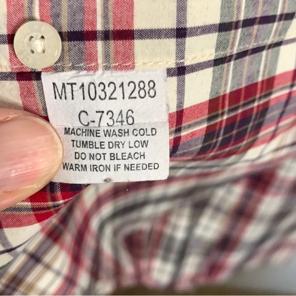 CINCH Brown and Red Classic Fit Shirt EUC - Picture 3 of 5